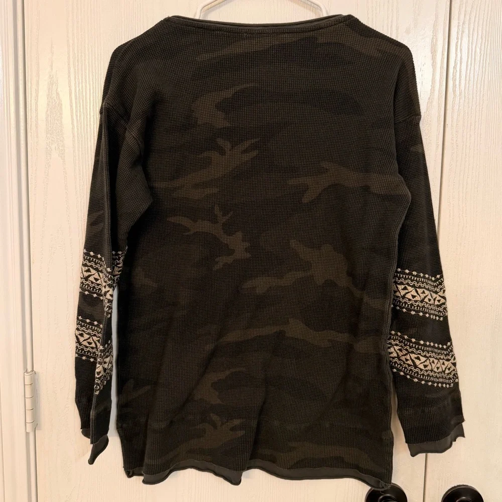 Johnny Was Long Sleeve Top Medium - Picture 5 of 6